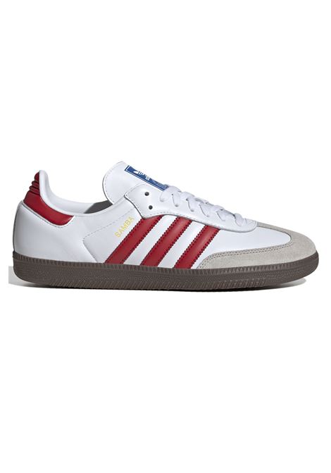 Adidas Samba OG Shoes White Red Women ADIDAS ORIGINALS | Sneakers | IG1025-
